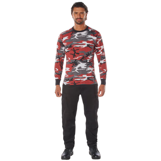 Rothco Long Sleeve Color Camo T-Shirt - Tactical Choice Plus