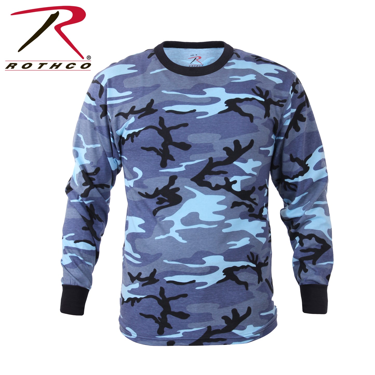 Long Sleeve Color Camo T-Shirt