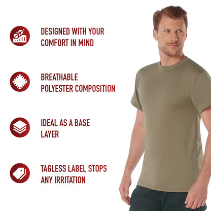 Quick Dry Moisture Wicking T-Shirt