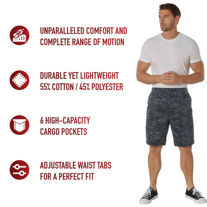 Digital Camo BDU Shorts