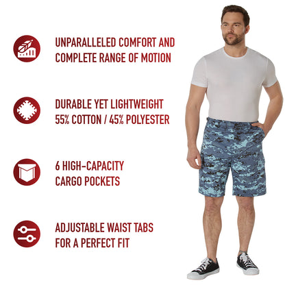 Digital Camo BDU Shorts