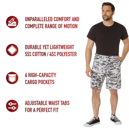 Digital Camo BDU Shorts
