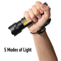 Rothco Rechargeable LED Tactical Task Light with Zoom - 2000 Lumens - Tactical Choice Plus