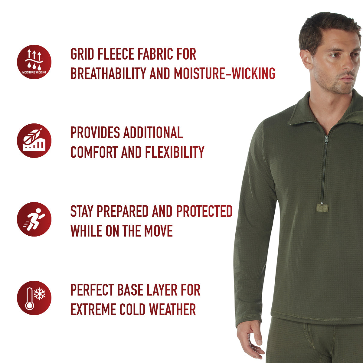 ECWCS Gen III Mid-Weight Underwear Top (Level II)