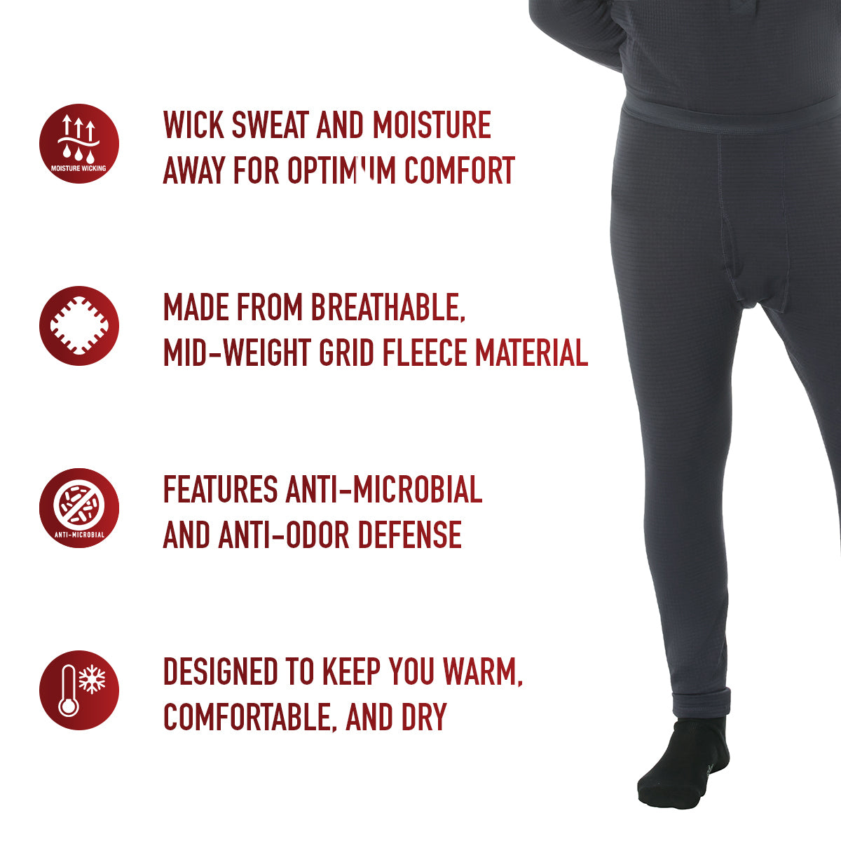 ECWCS Gen III Mid-Weight Underwear Bottoms (Level II)