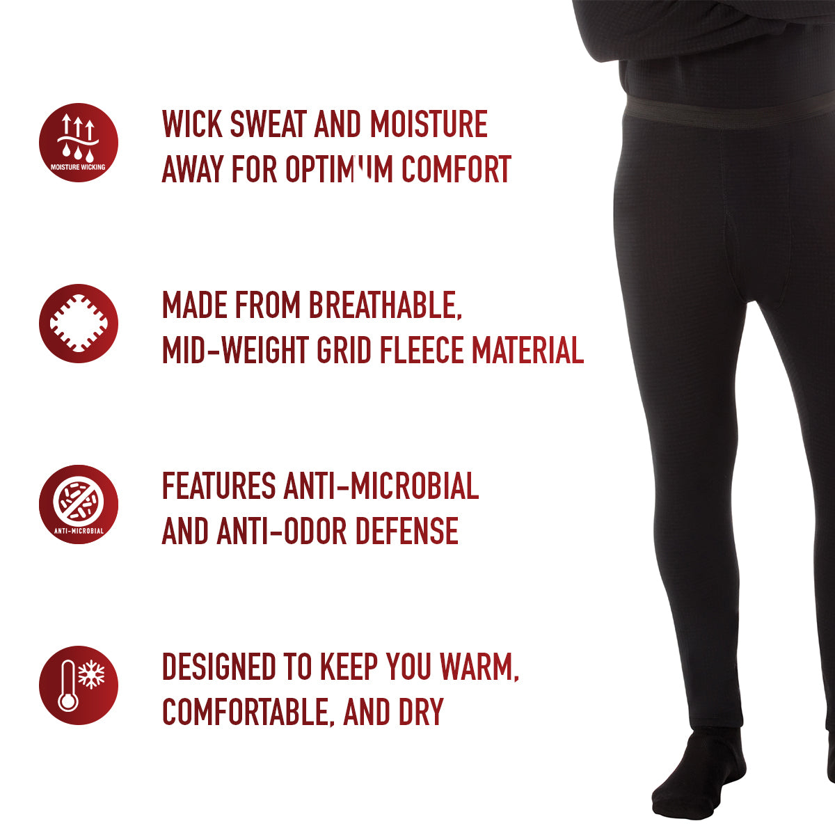 ECWCS Gen III Mid-Weight Underwear Bottoms (Level II)