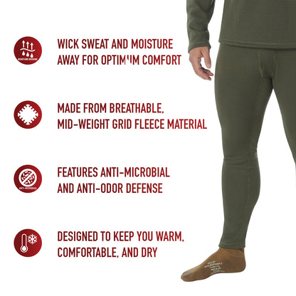 ECWCS Gen III Mid-Weight Underwear Bottoms (Level II)