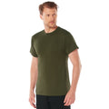 Rothco Solid Color T-Shirt with Cotton / Polyester Blend - Tactical Choice Plus