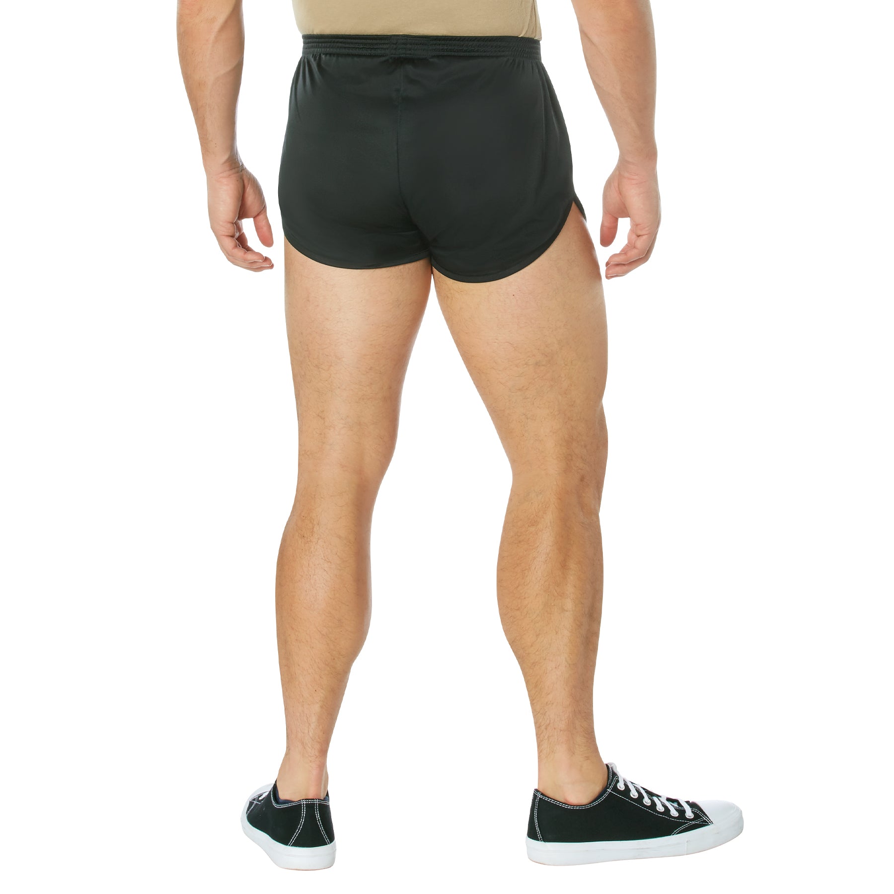 Rothco US Flag Ranger PT (Physical Training) Shorts - Black - Tactical Choice Plus