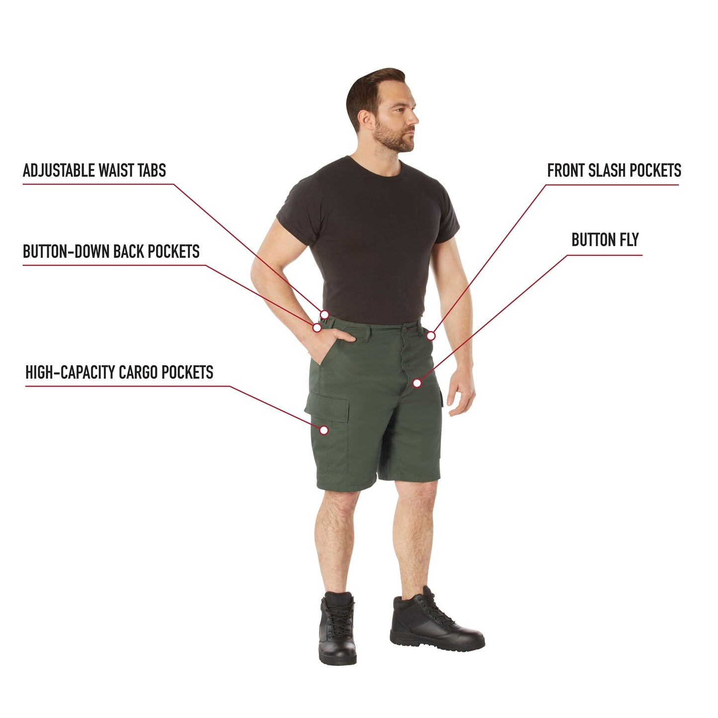 Rothco Rip-Stop BDU Shorts