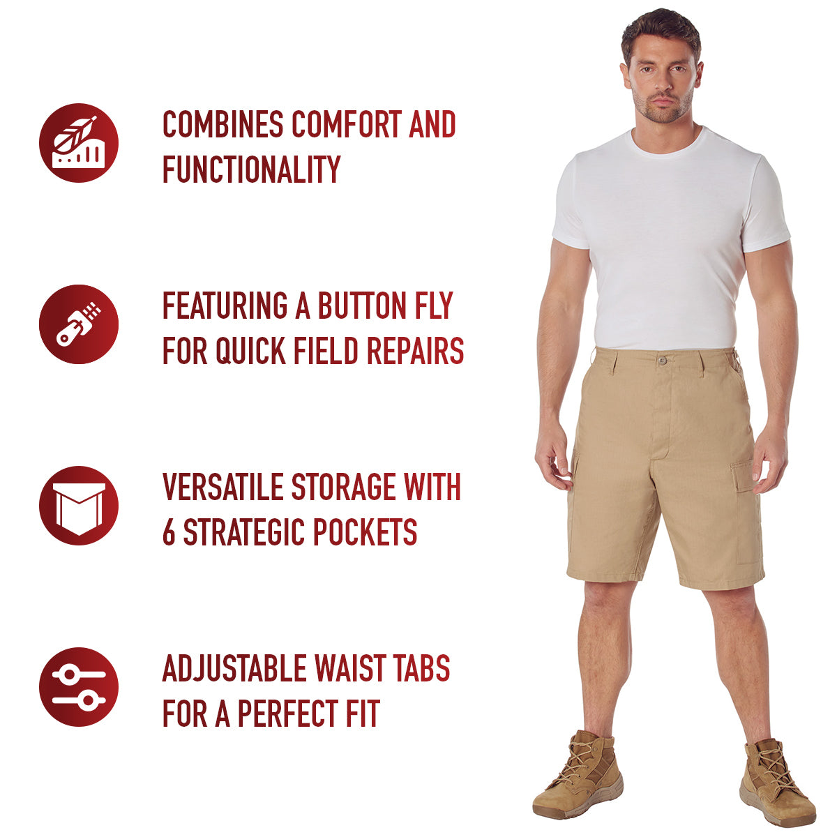 Rothco Rip-Stop BDU Shorts