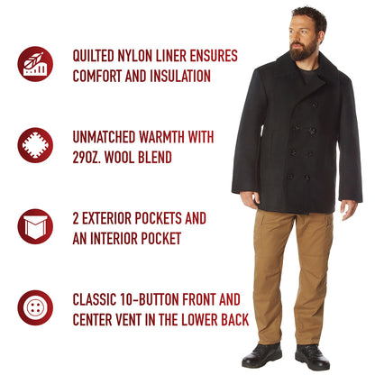 US Navy Type Pea Coat