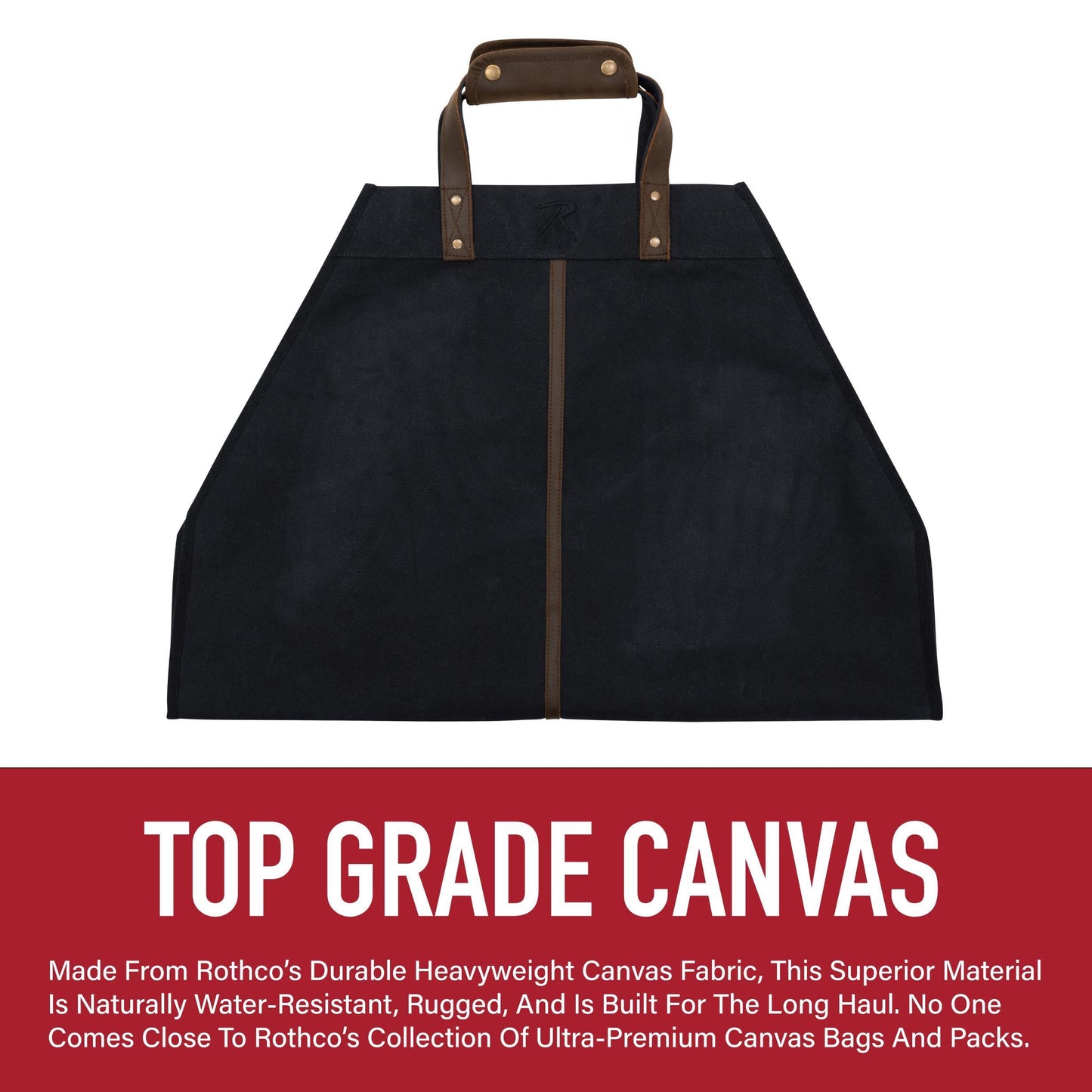 Backwoods Waxed Canvas Log Carrier - Tactical Choice Plus