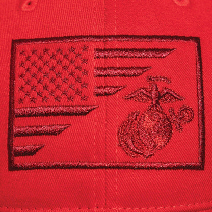 Rothco USMC Eagle, Globe and Anchor / US Flag Low Pro Cap - Tactical Choice Plus