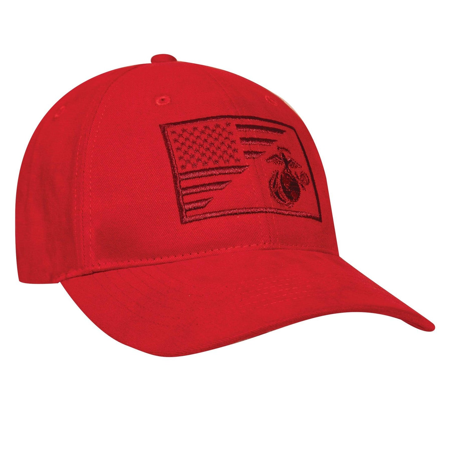 Rothco USMC Eagle, Globe and Anchor / US Flag Low Pro Cap - Tactical Choice Plus