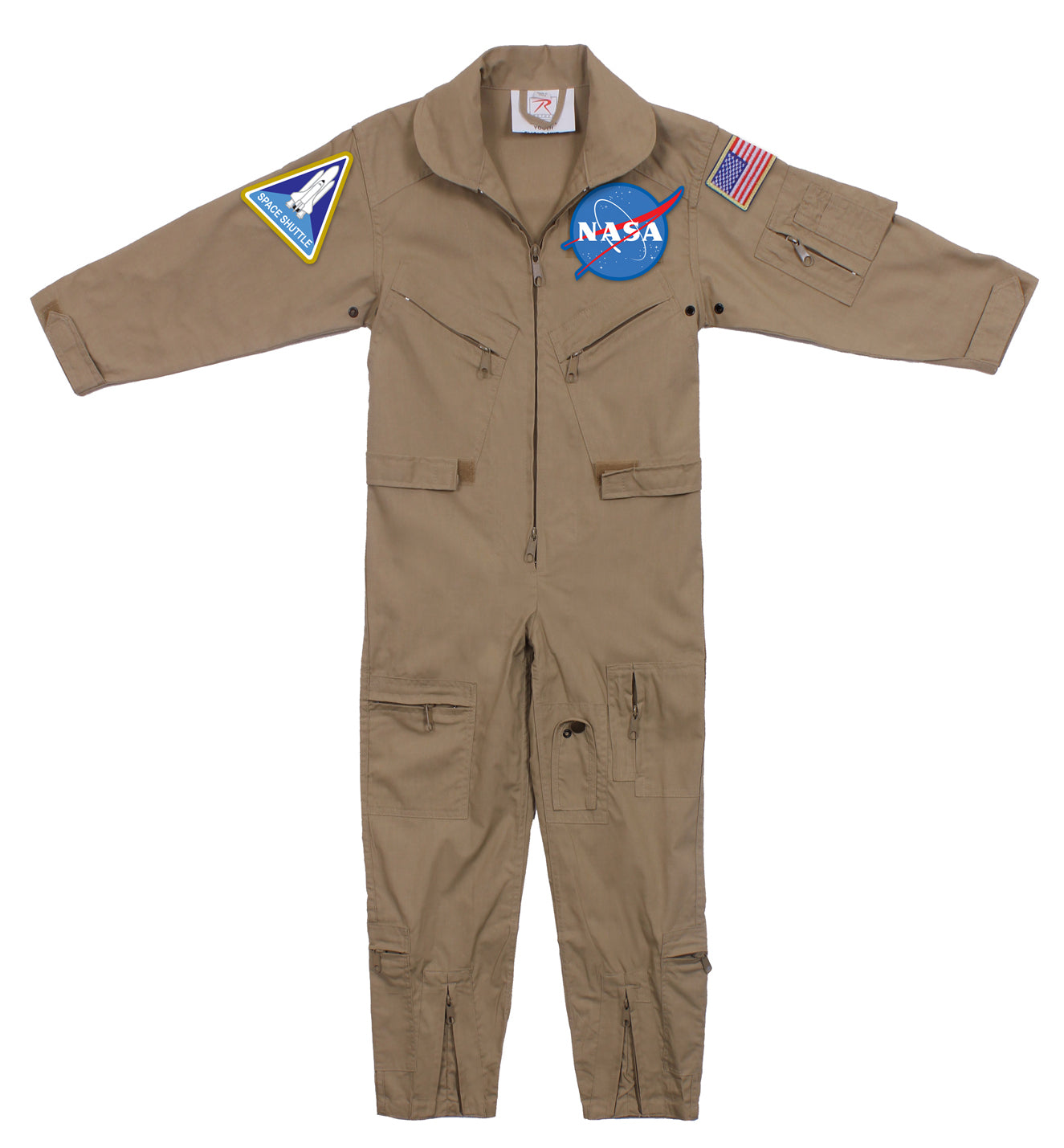 Kids NASA Flight Coveralls With Official NASA Patch - Tactical Choice Plus