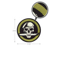 Rothco Military Skull & Knife Morale Patch - Tactical Choice Plus