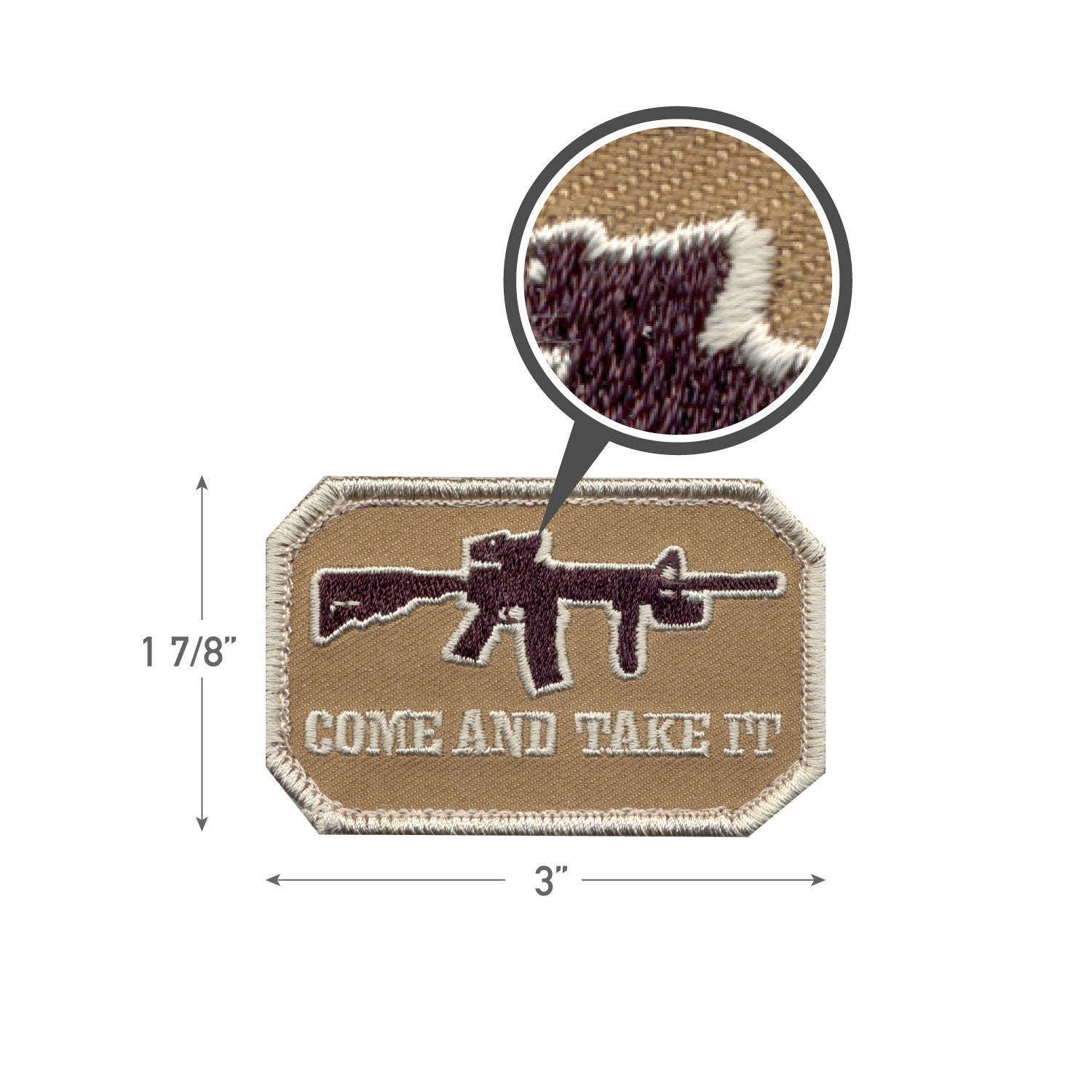 Rothco Come and Take It Morale Patch - Tactical Choice Plus