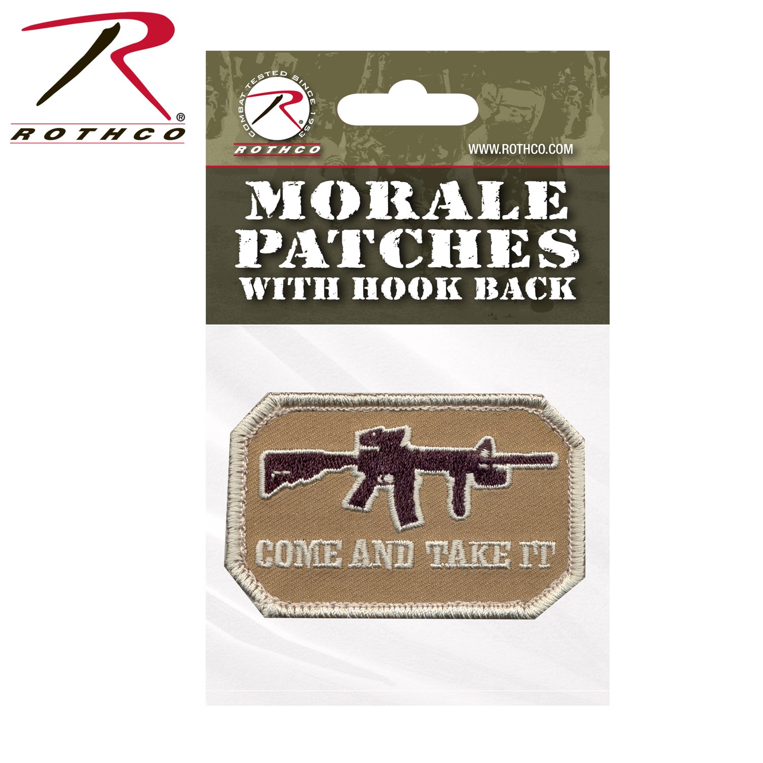 Rothco Come and Take It Morale Patch - Tactical Choice Plus