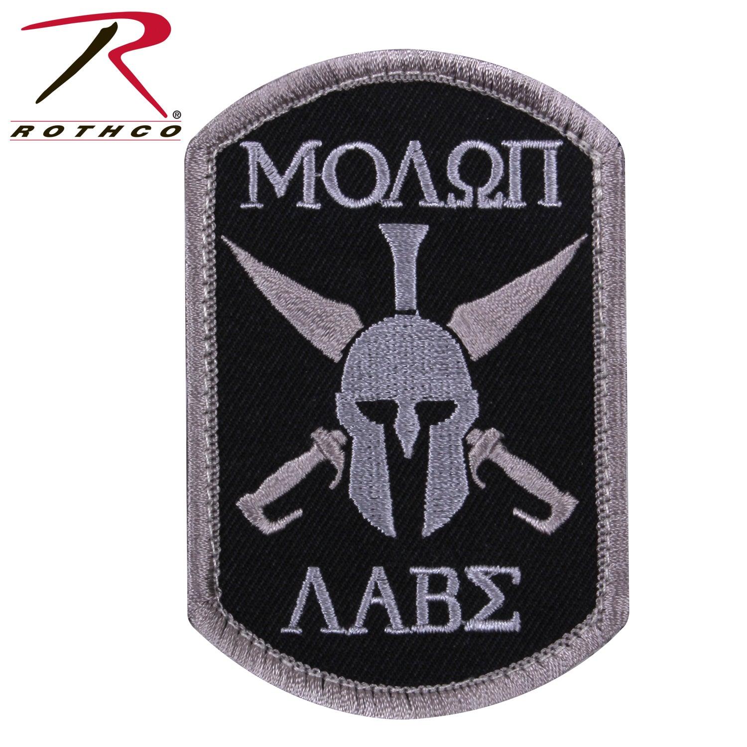 Rothco Molon Labe Spartan Morale Patch - Tactical Choice Plus