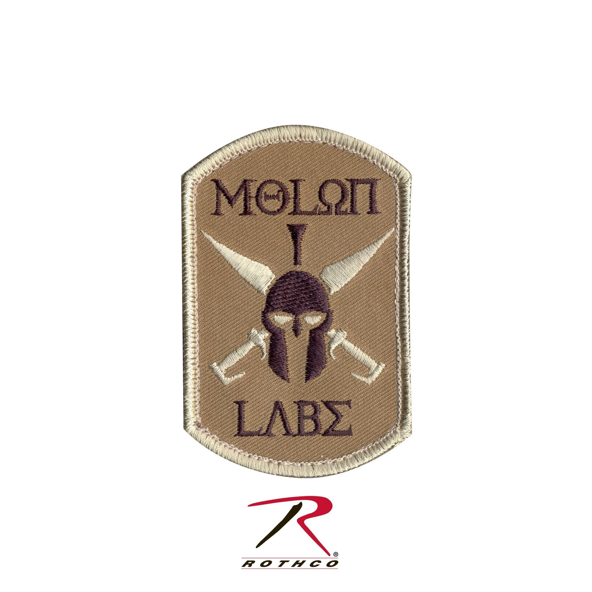 Rothco Molon Labe Spartan Morale Patch - Tactical Choice Plus