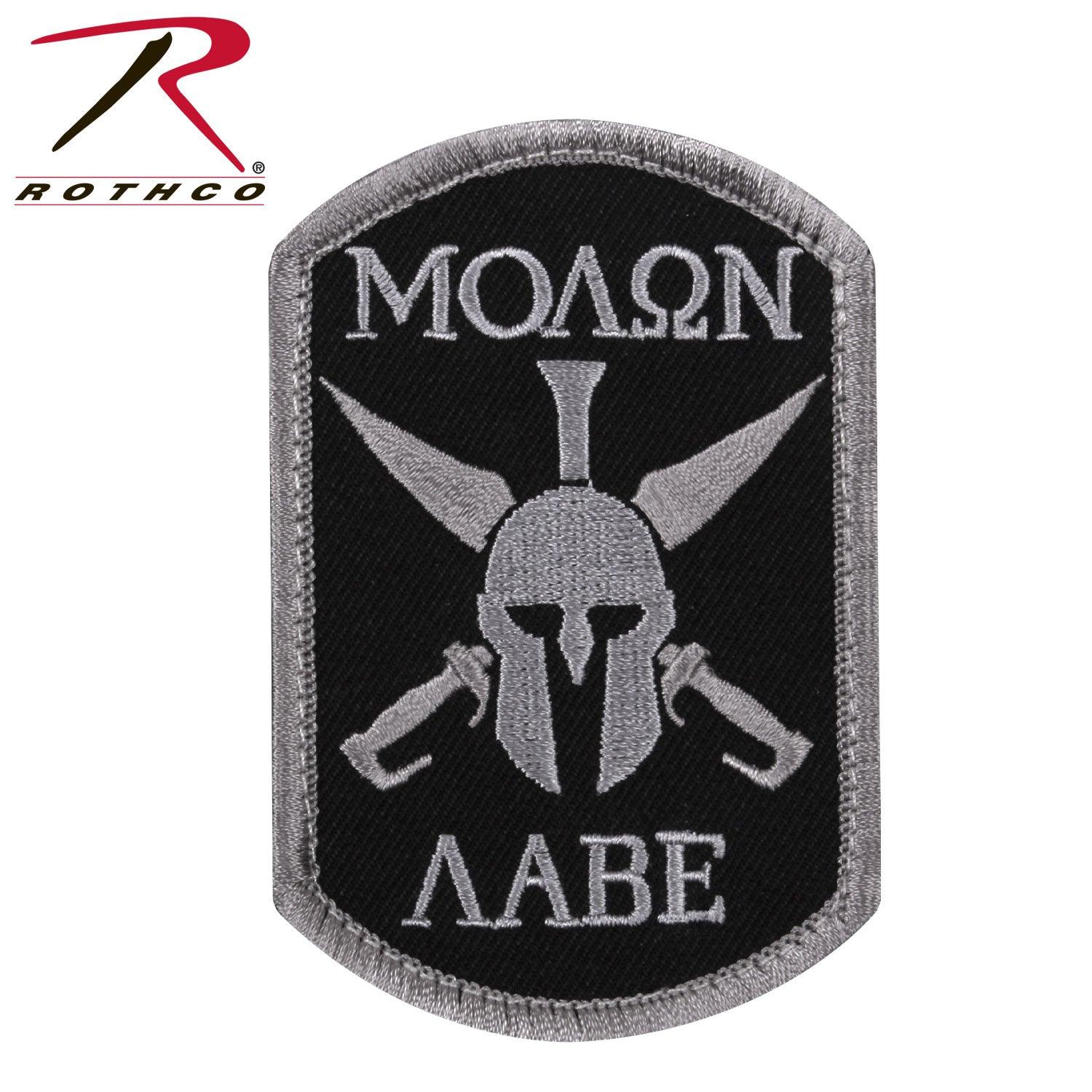 Rothco Molon Labe Spartan Morale Patch - Tactical Choice Plus