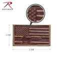 Rothco Subdued Flag & Rifle Morale Patch - Tactical Choice Plus