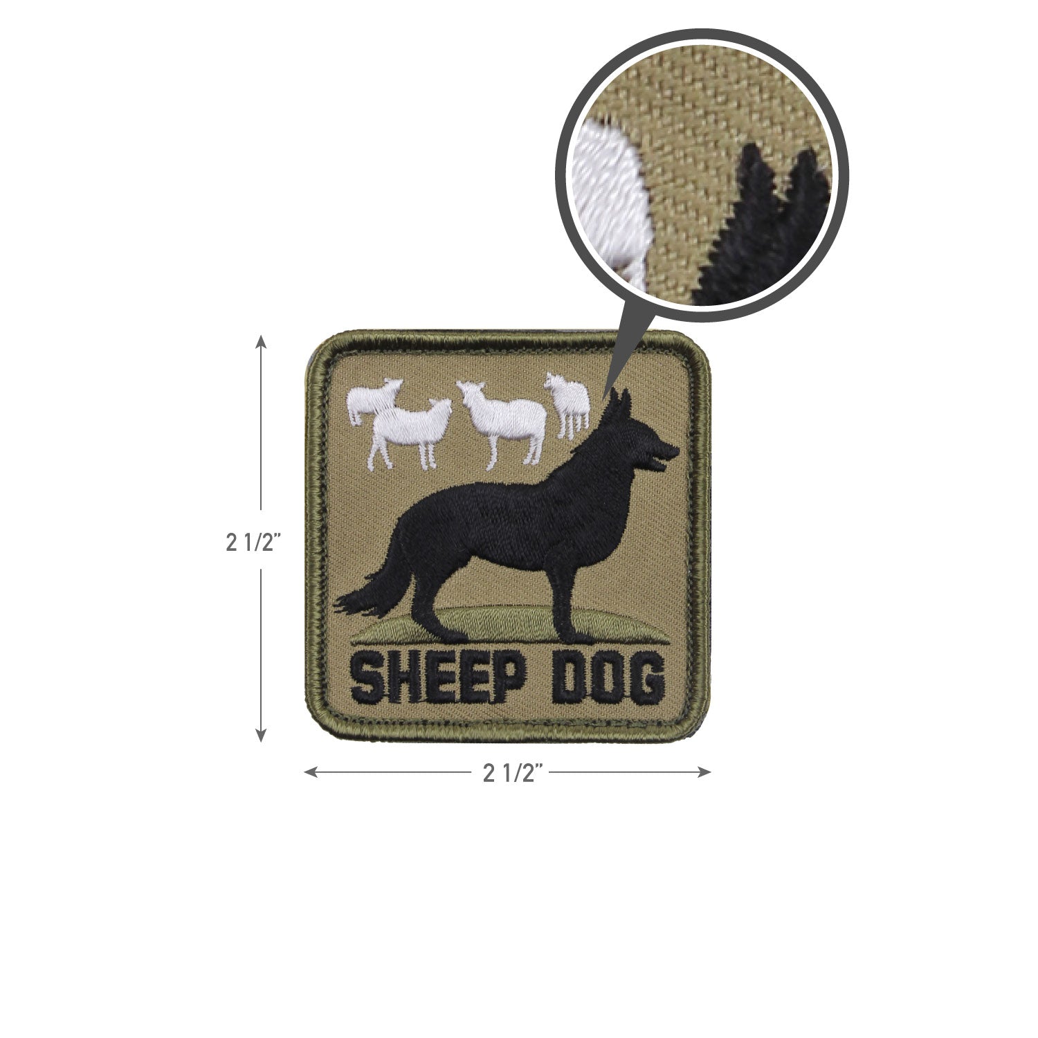 Rothco Sheep Dog Morale Patch - Tactical Choice Plus