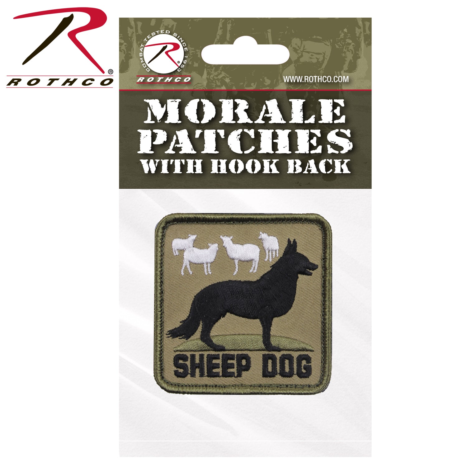 Rothco Sheep Dog Morale Patch - Tactical Choice Plus