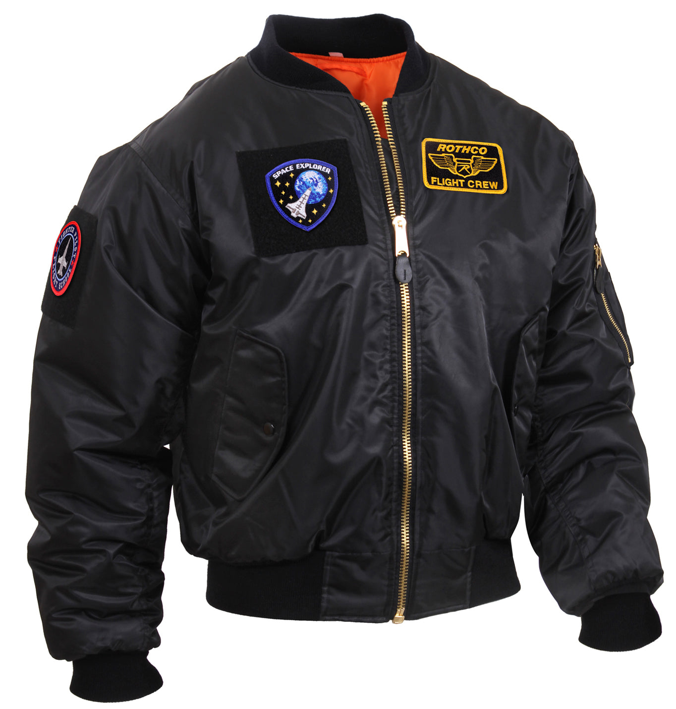 MA-1 Flight Jacket with Patches