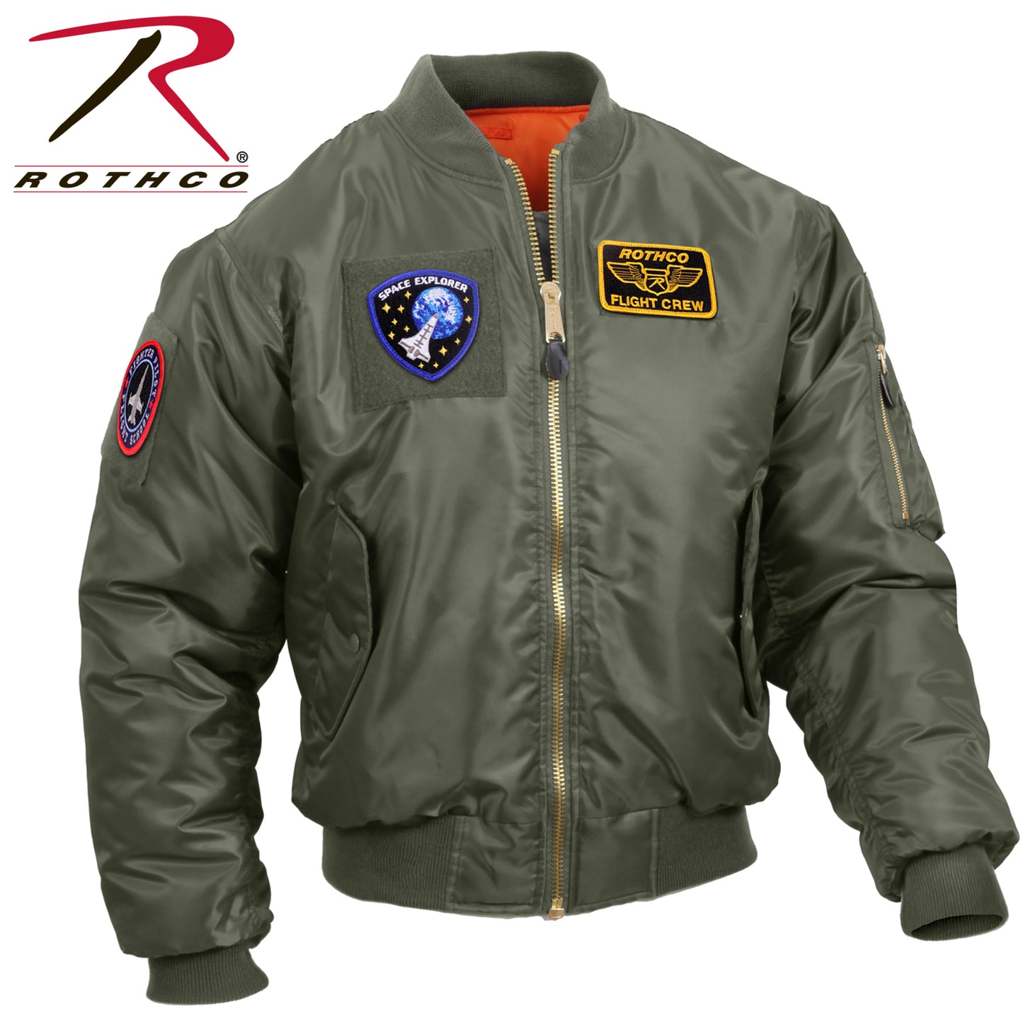 MA-1 Flight Jacket with Patches