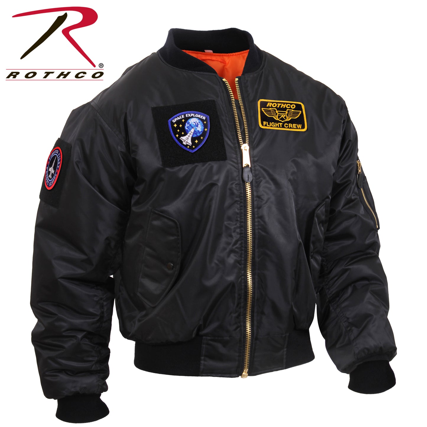 MA-1 Flight Jacket with Patches