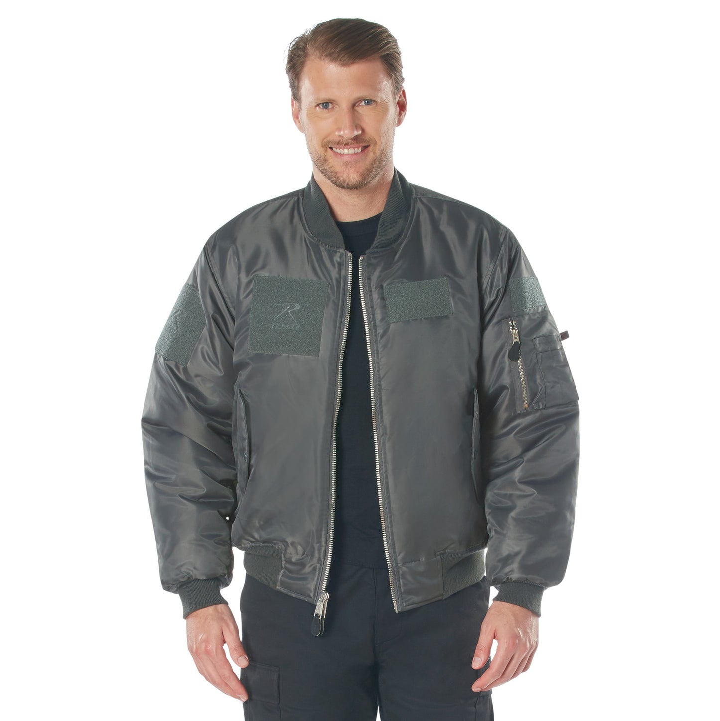 MA-1 Flight Jacket with Patches