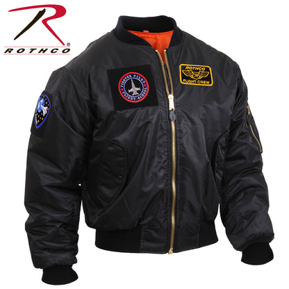 MA-1 Flight Jacket with Patches