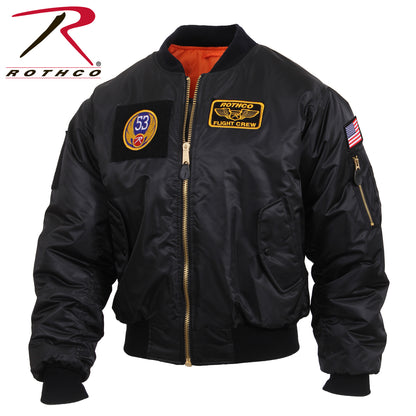 MA-1 Flight Jacket with Patches