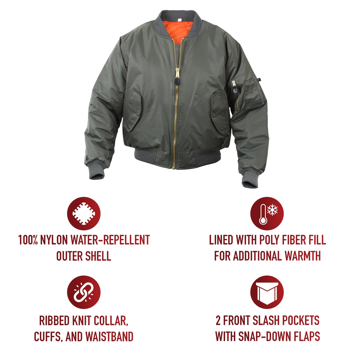 Kids MA-1 Flight Jackets