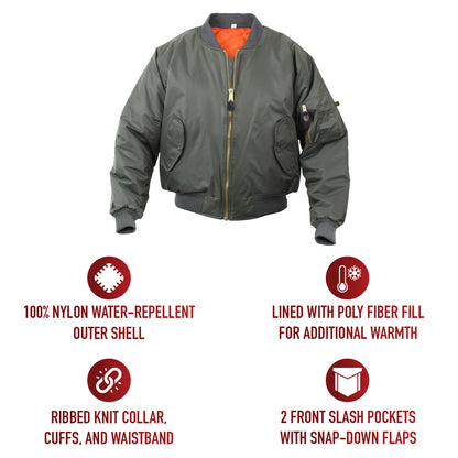 Kids MA-1 Flight Jackets