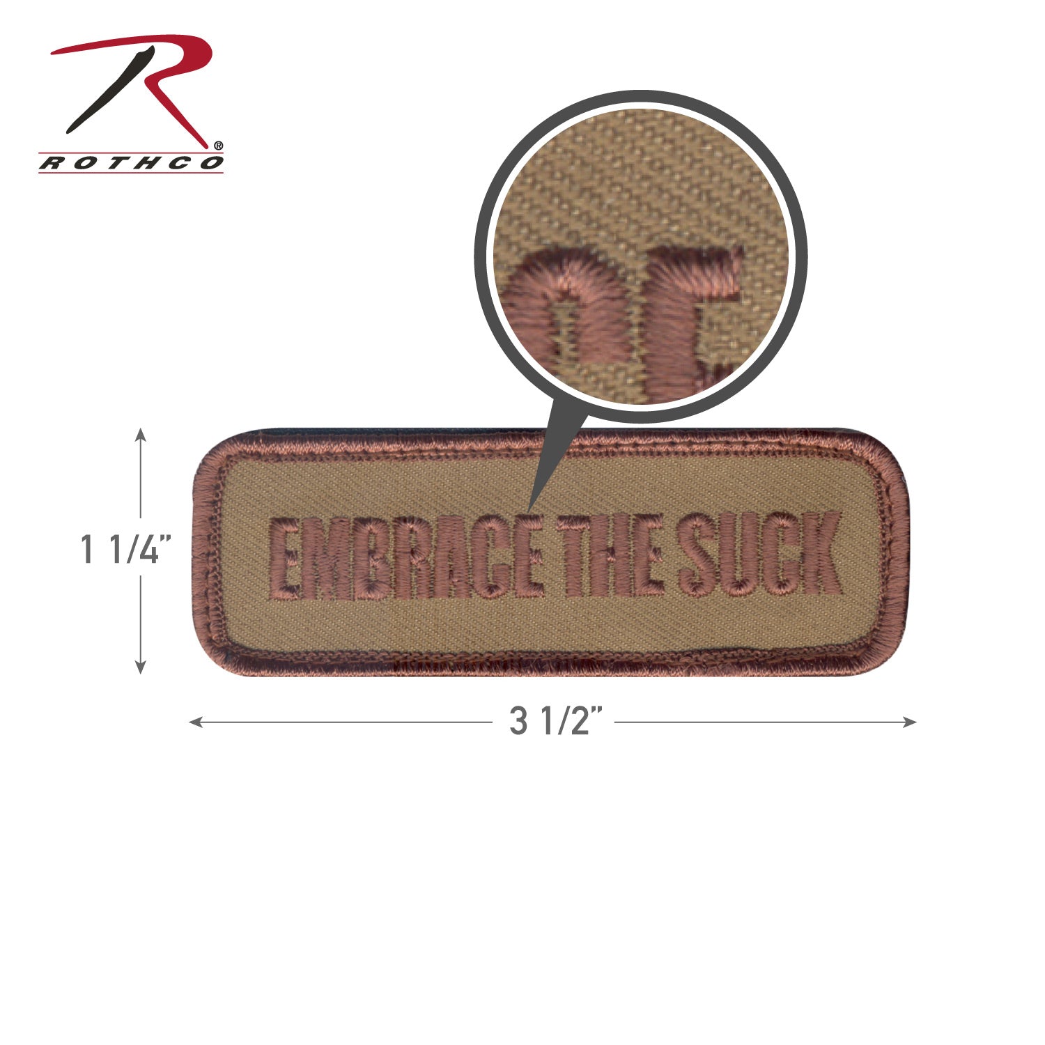 Rothco Embrace The Suck Morale Patch - Tactical Choice Plus