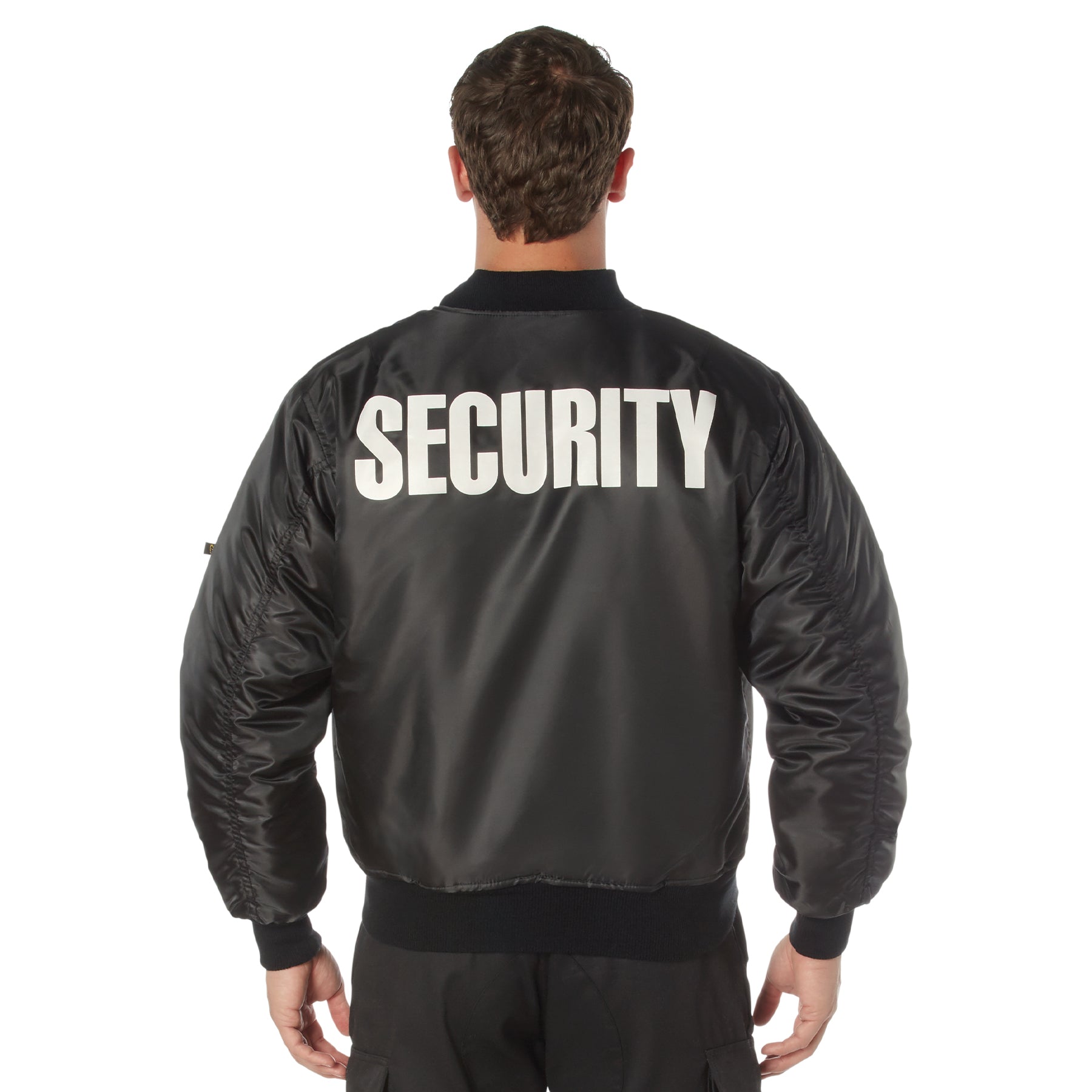 MA-1 Flight Jacket With Security Print - Tactical Choice Plus