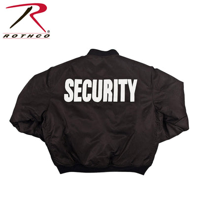 MA-1 Flight Jacket With Security Print