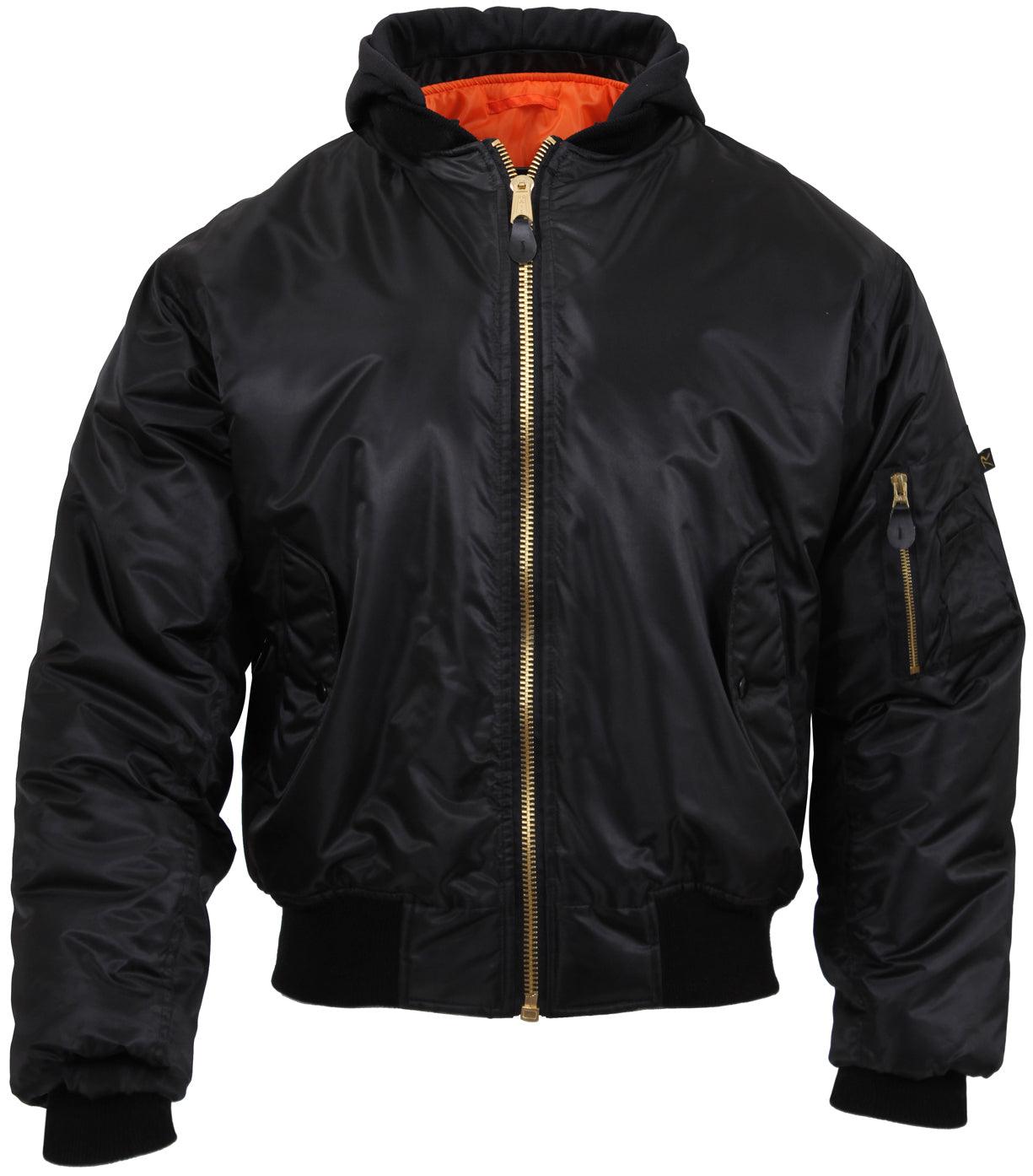 Hooded MA-1 Flight Jacket - Tactical Choice Plus