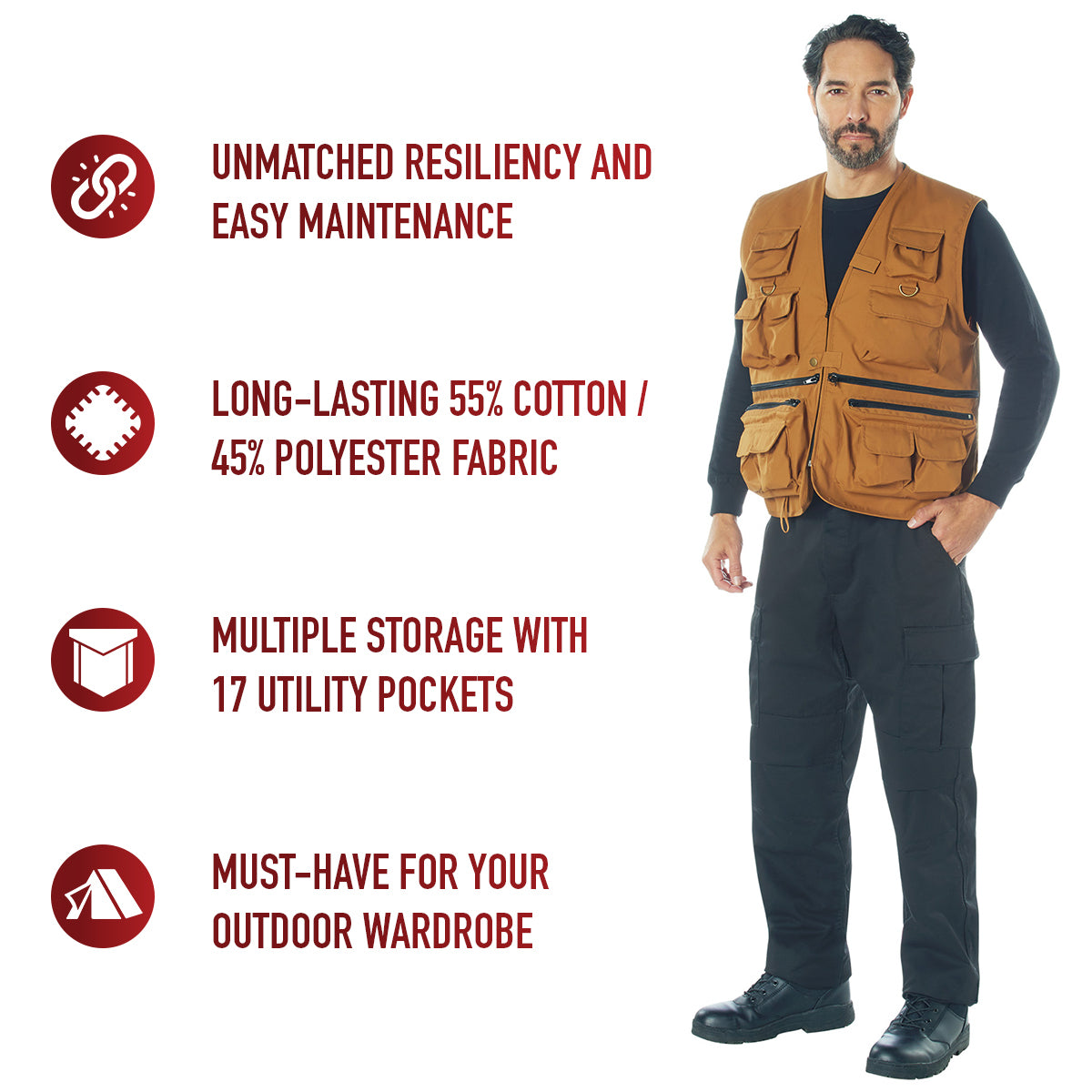 Uncle Milty Travel Vest