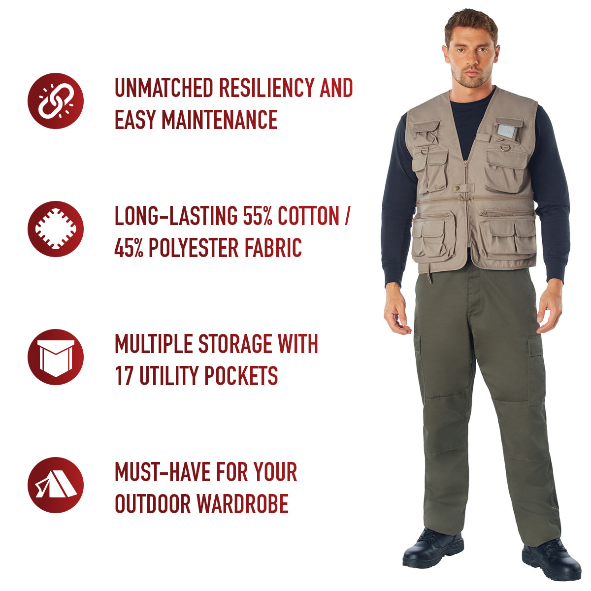 Uncle Milty Travel Vest
