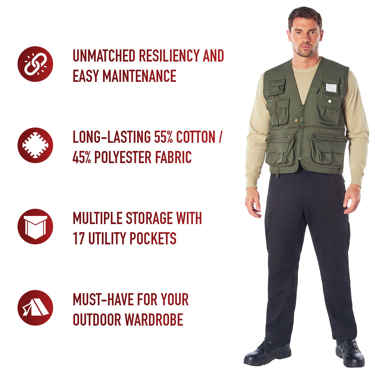 Uncle Milty Travel Vest