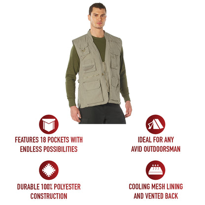 Deluxe Safari Outback Vest