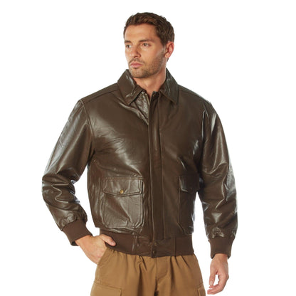 Rothco Classic A-2 Leather Flight Jacket - Tactical Choice Plus