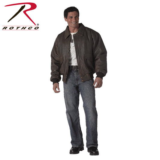 Rothco Classic A-2 Leather Flight Jacket - Tactical Choice Plus