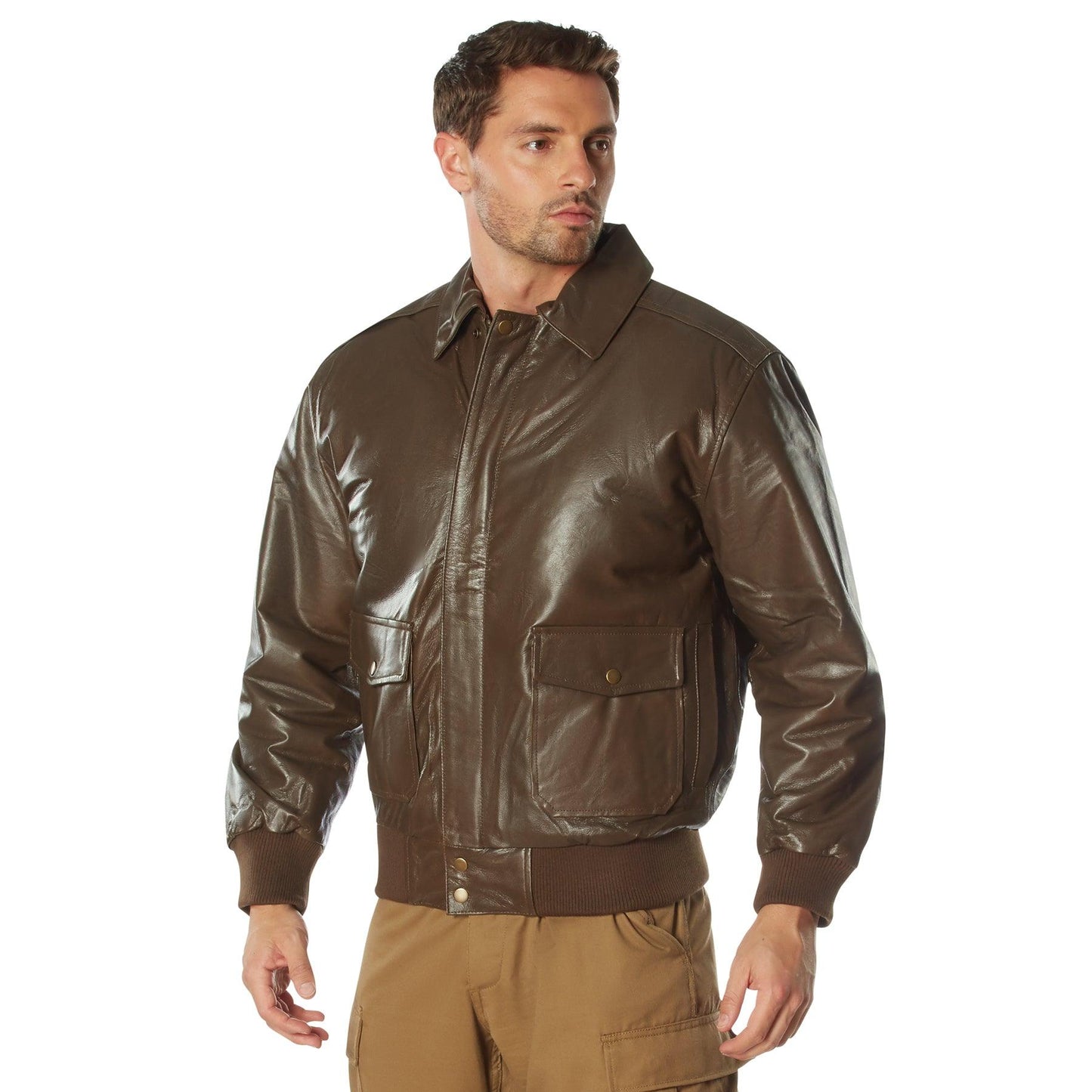 Rothco Classic A-2 Leather Flight Jacket - Tactical Choice Plus