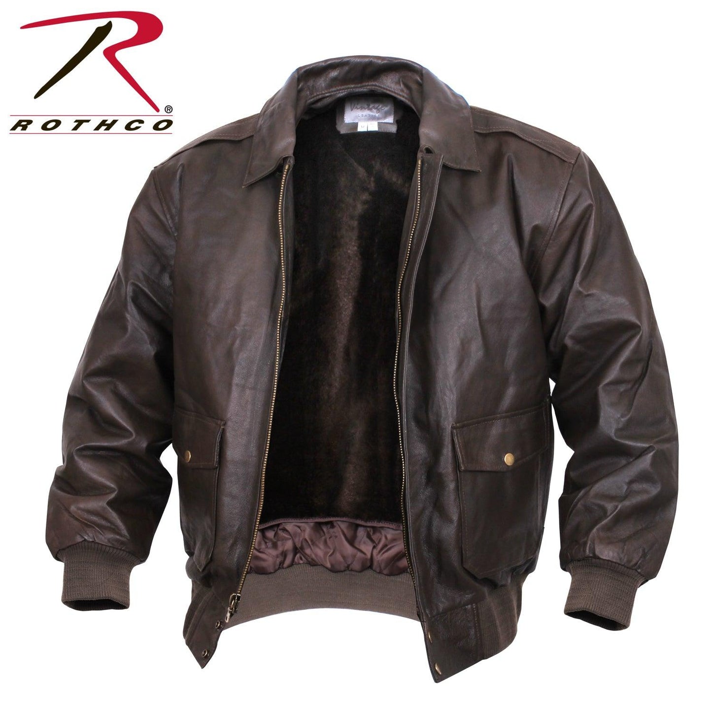 Rothco Classic A-2 Leather Flight Jacket - Tactical Choice Plus
