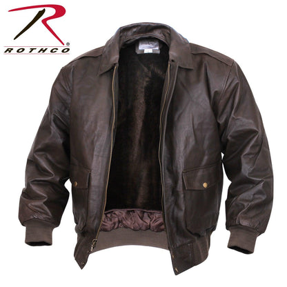 Rothco Classic A-2 Leather Flight Jacket - Tactical Choice Plus